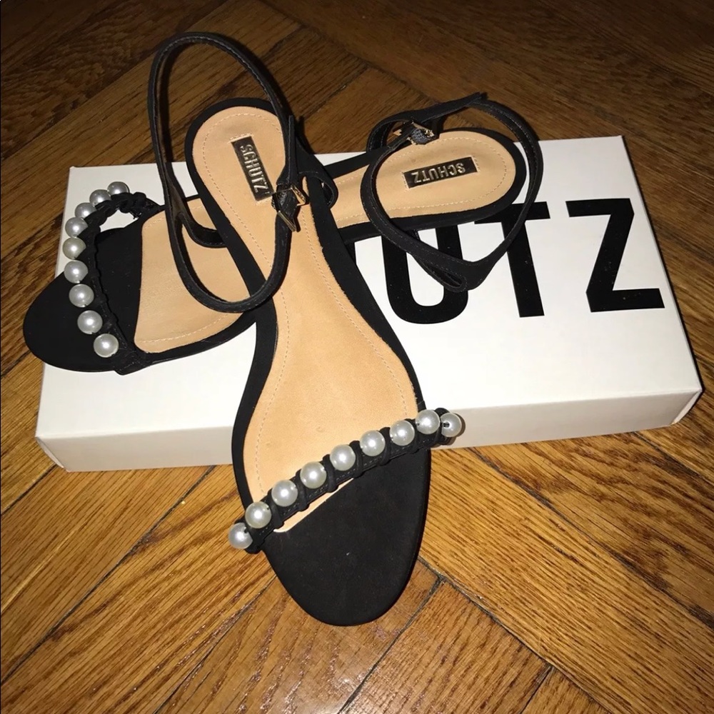 Schutz pearl sandals